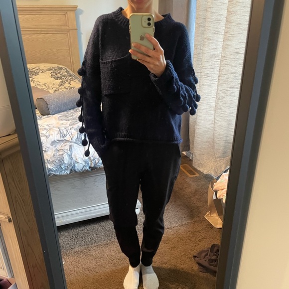 Navy Knit With Arm Balls - Picture 8 of 10